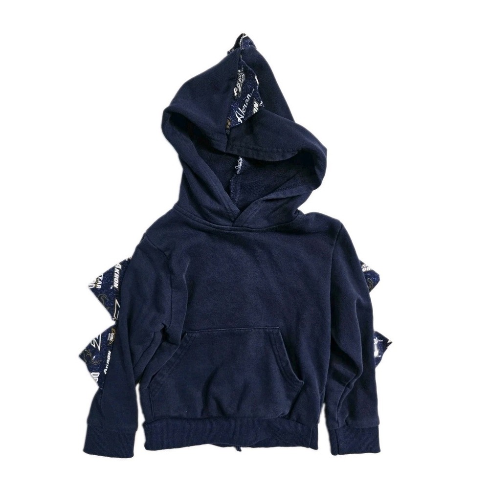 Mud Kingdom Boys Hoodie  Arkor Zips Baseball 3 -4 Years Blue